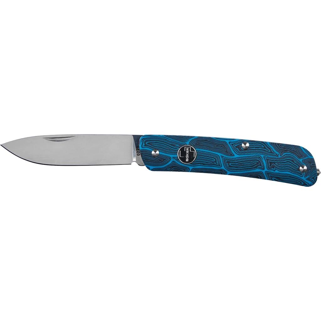 Нож Boker Plus Tech Tool Damast G10 Blue (01BO557) - фото 1