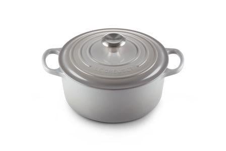 Kаструля Le Creuset Evolution 4,2 л чавунна з кришкою Gray (21177245412430) - фото 2