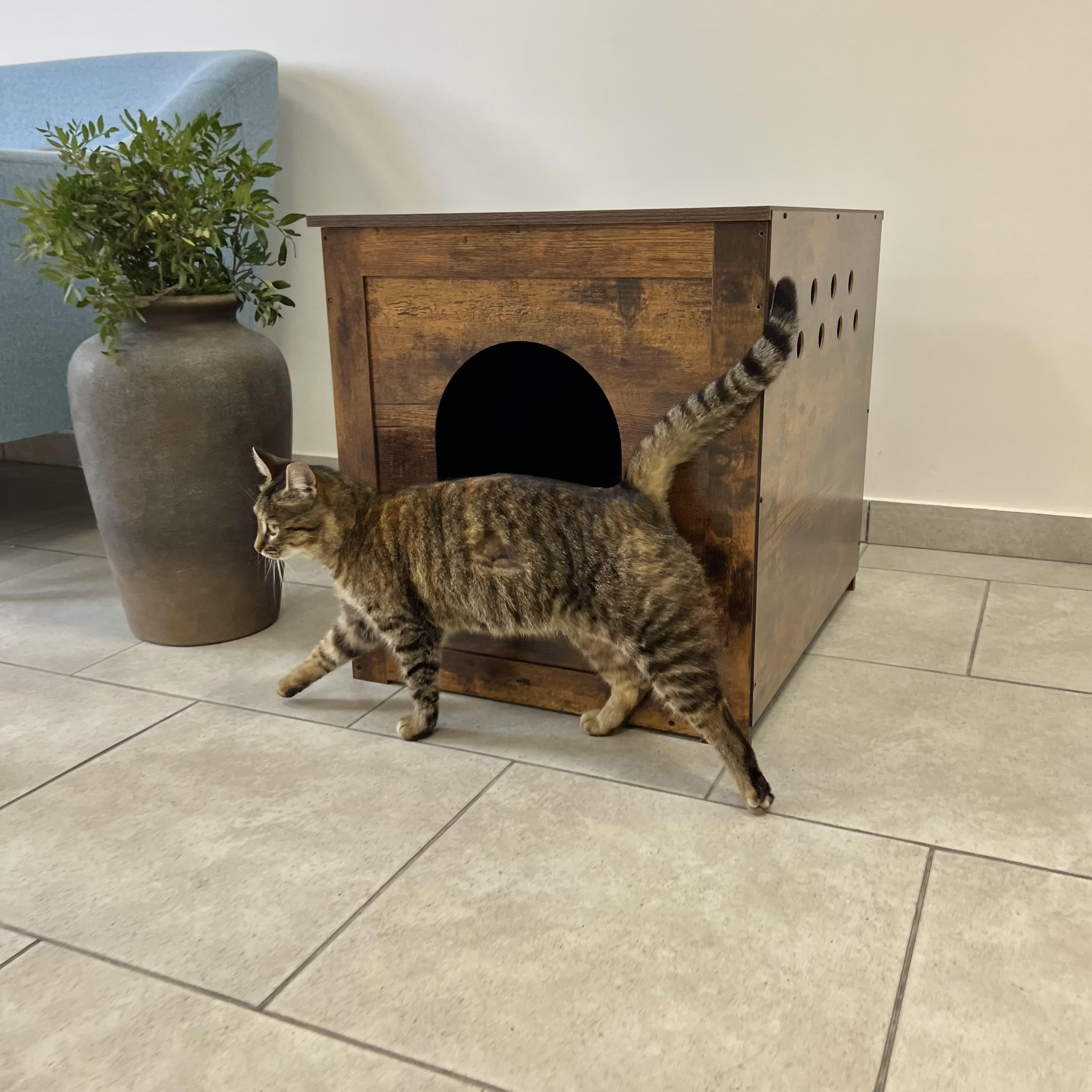 Туалет закритий для тварин Luminaria 60х50х53см (22889030) - фото 7 Туалет закритий для тварин Luminaria 60х50х53см (22889030) - фото 7