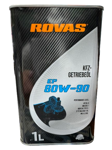 Моторне мастило трансмісійне Rovas 80w90 1 л (GI4)