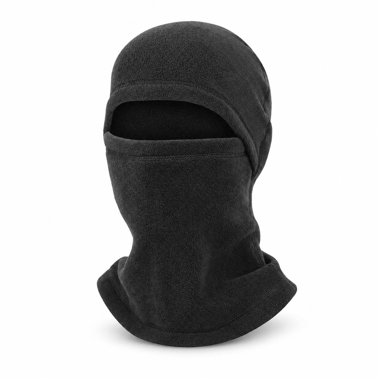 Балаклава флисовая зимняя DM-AA для лыж и сноуборда One Size Черный (149413599)
