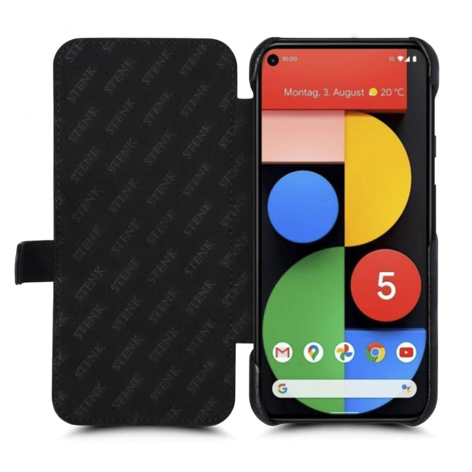 Чехол книжка Stenk Premium для Google Pixel 5 Черный (68473)