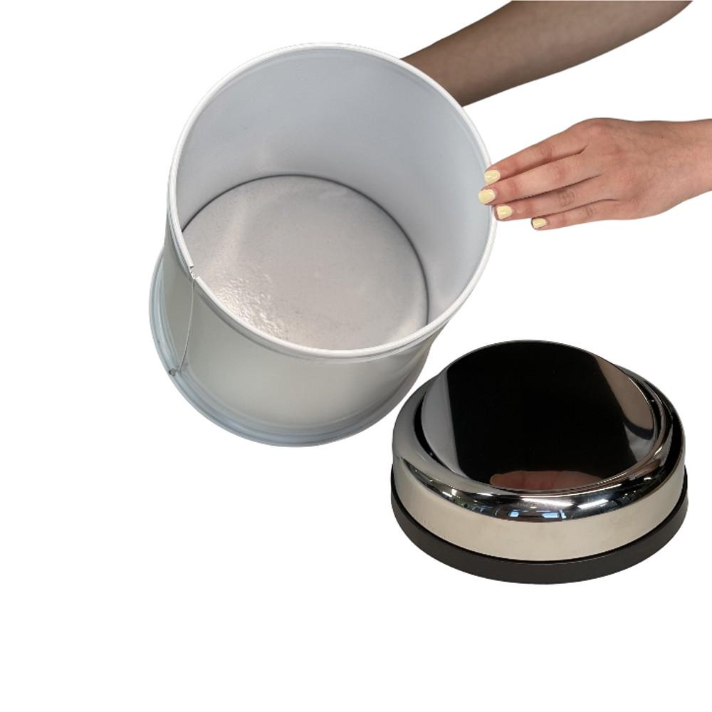 Ведро для мусора с поворотной крышкой MAXIFLOW 8 л Белый (4513.0000В.101.08) - фото 9 Ведро для мусора с поворотной крышкой MAXIFLOW 8 л Белый (4513.0000В.101.08) - фото 9