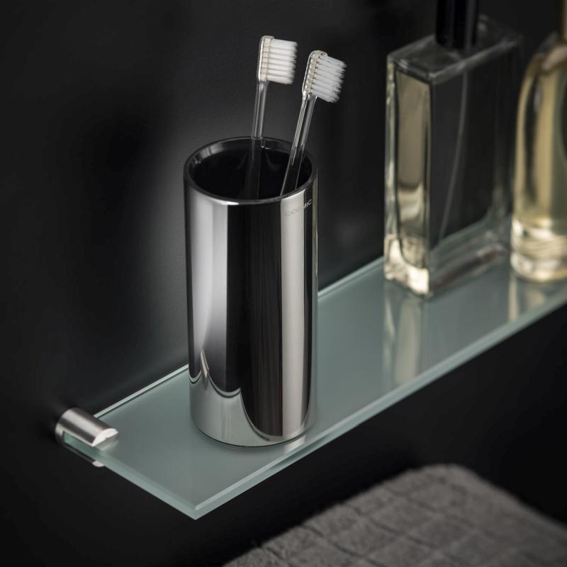 Стаканчик для зубных щеток COSMIC Logic Полированная сталь (2260251) - фото 3