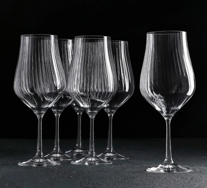 Набір келихів для вина RCR Timeless 28286020006 650 мл 6 шт. (2624691386) - фото 3 Набір келихів для вина RCR Timeless 28286020006 650 мл 6 шт. (2624691386) - фото 3