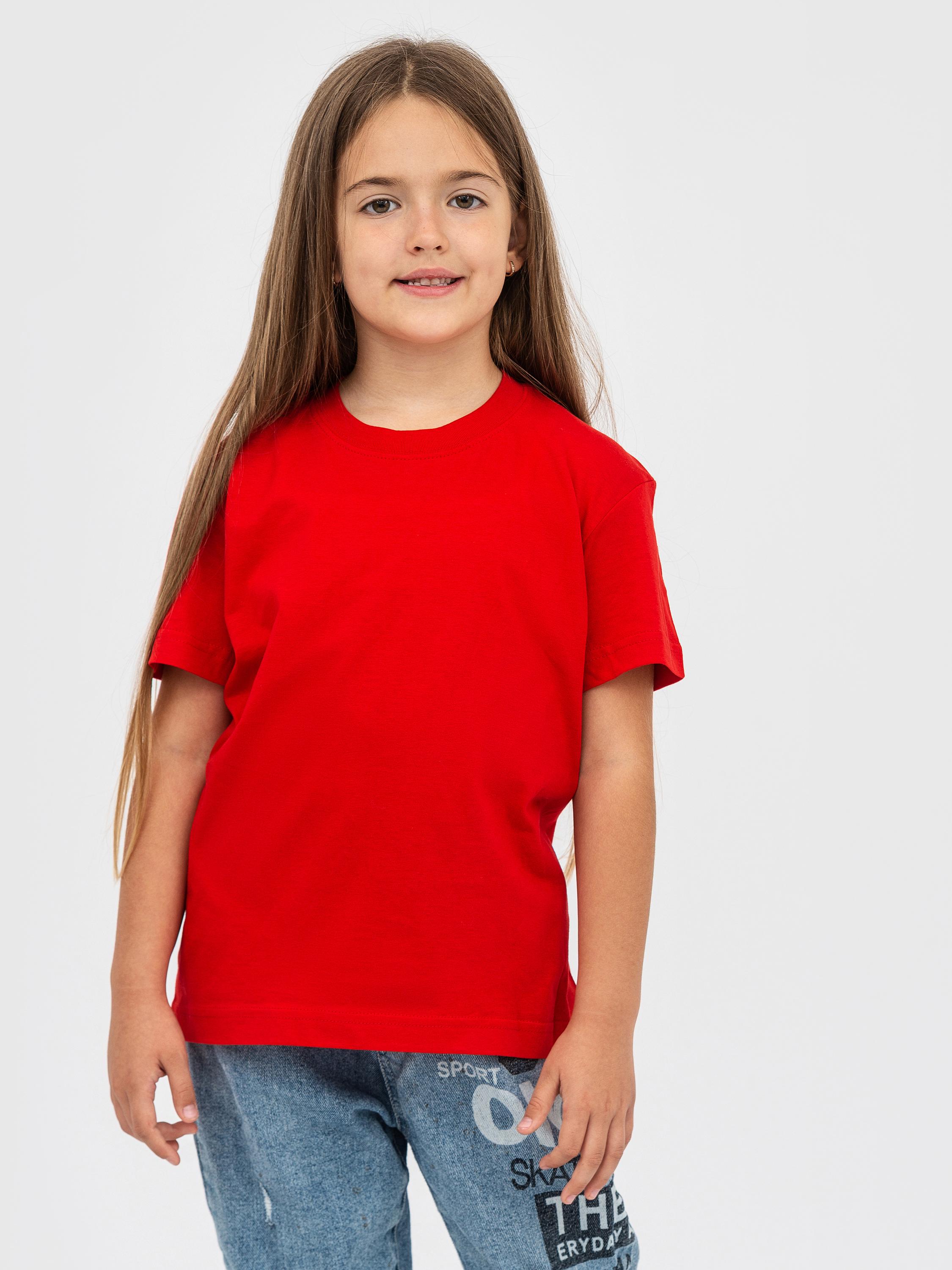 Футболка детская для девочек базовая Stedman Classic-T Kids L Красный (ST2200W-SRE)