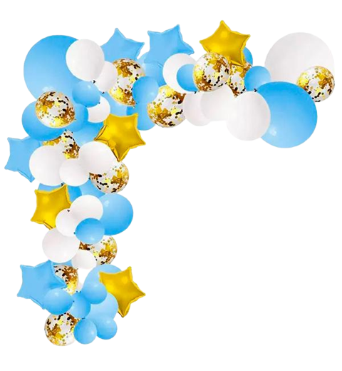 Арка из воздушных шаров "Звёздное небо", набор - 119 шт