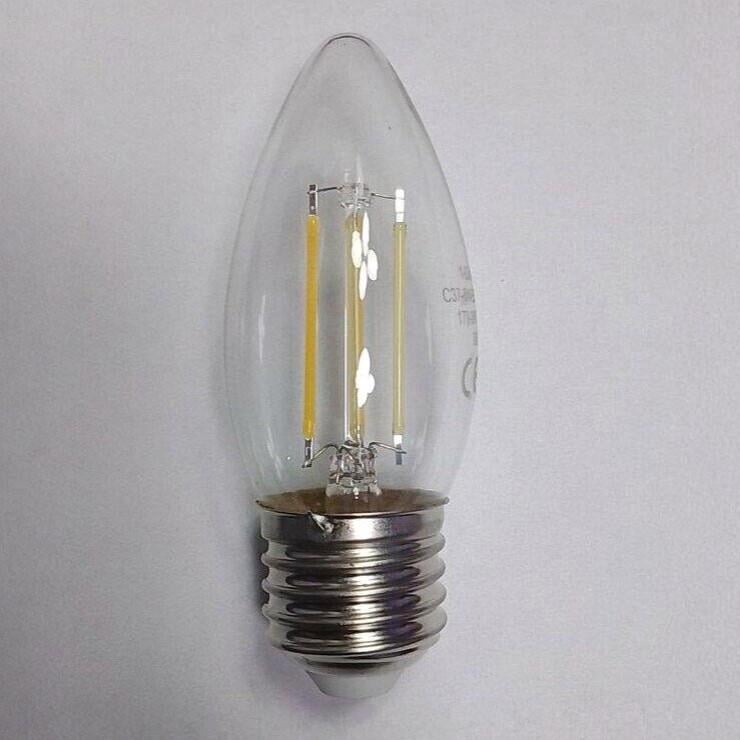 Светодиодная лампа SiriusStar Filament 8W C37 4200K E27 Прозрачный (2366894779) Светодиодная лампа SiriusStar Filament 8W C37 4200K E27 Прозрачный (2366894779)