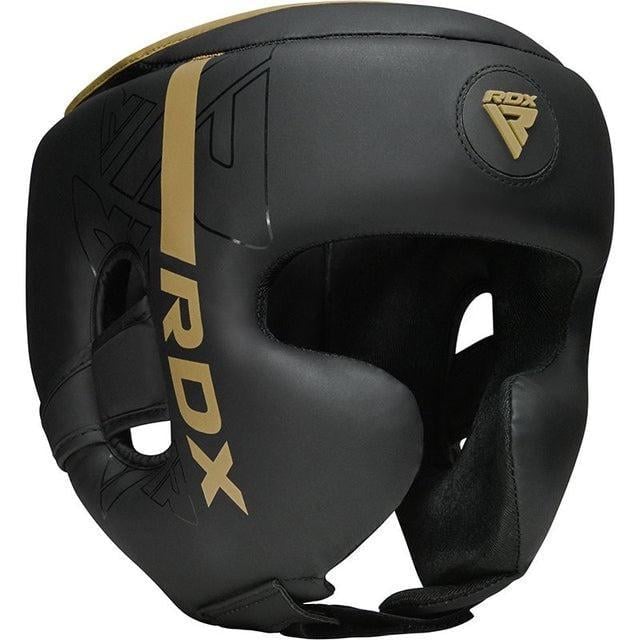 Боксерский шлем RDX F6 KARA S Matte Golden (3070040850) Боксерский шлем RDX F6 KARA S Matte Golden (3070040850)