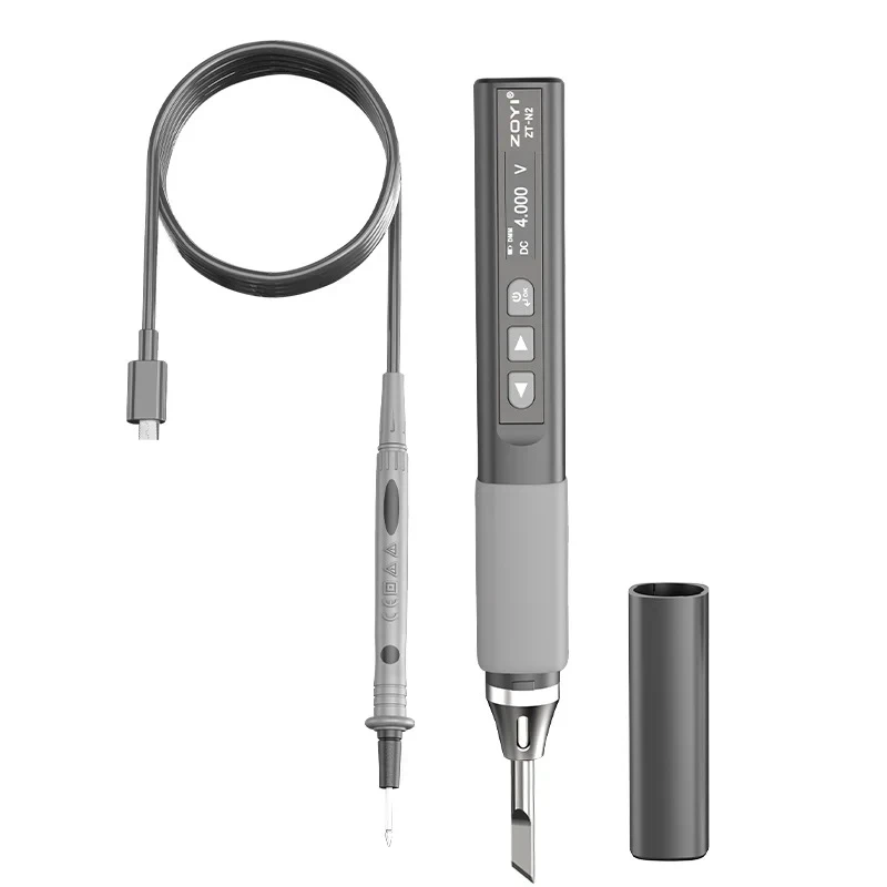 Паяльник с мультиметром Zoyi ZT-N2 USB Type-C 75W с одним жалом типа T65