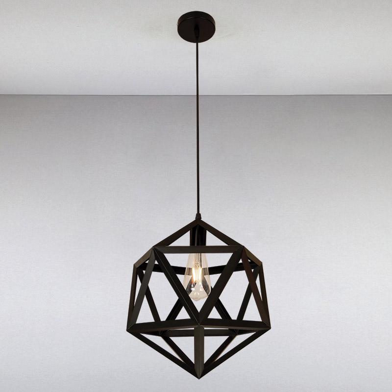 Люстра підвісна Лофт Light House Чорний (LS-13940/1BK)