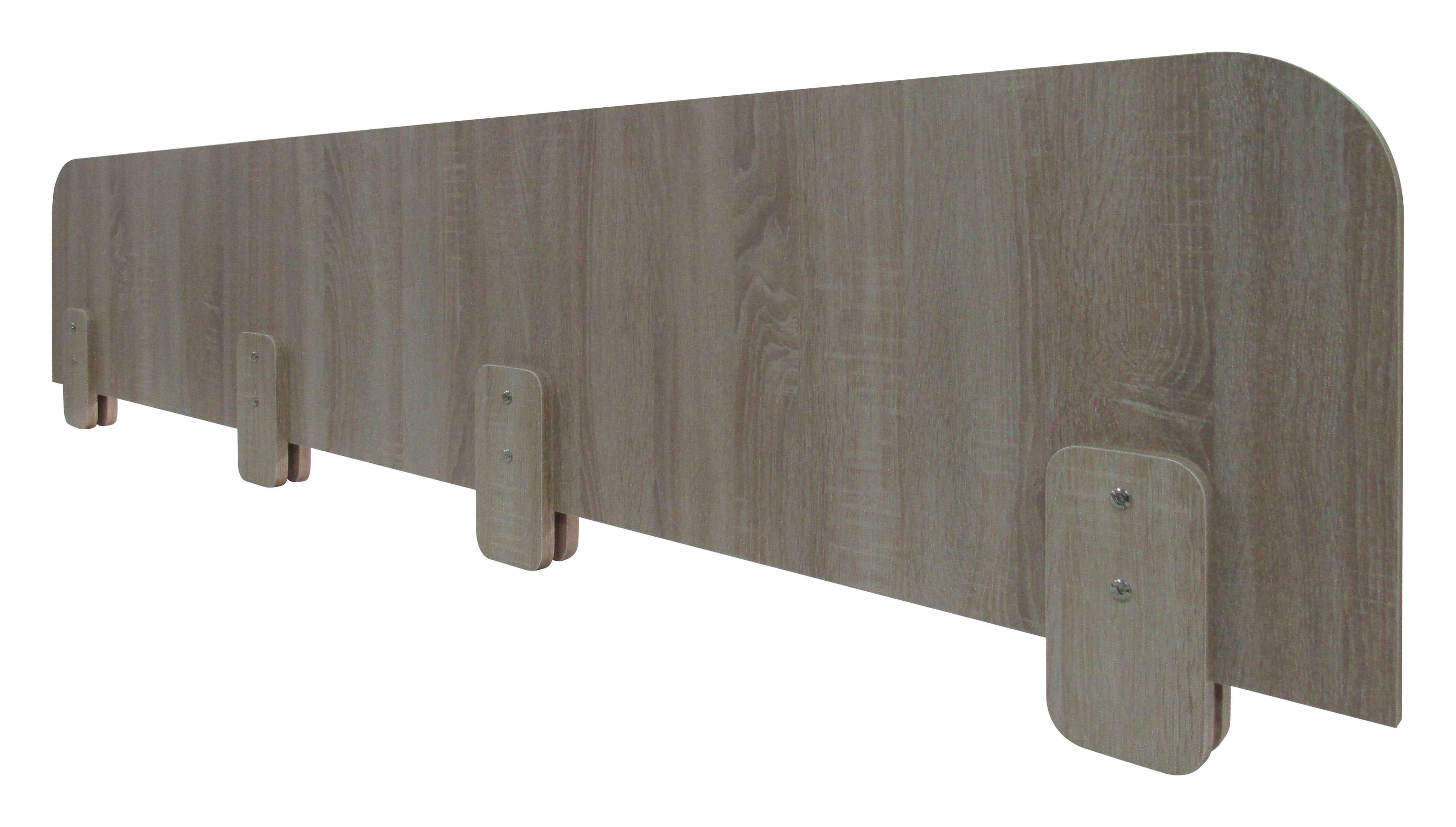 Бортик защитный для кровати МАКСИ-МЕбель №8 под толщину боковой царги 22 мм Дуб сонома (5102146)