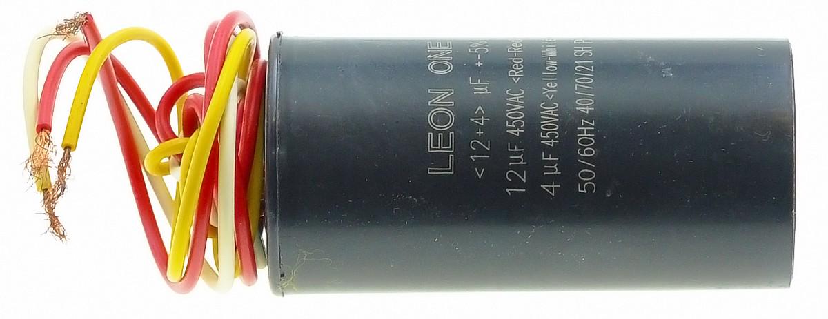 Рабочий конденсатор Leon One 12+4мкф 450V D40 H83