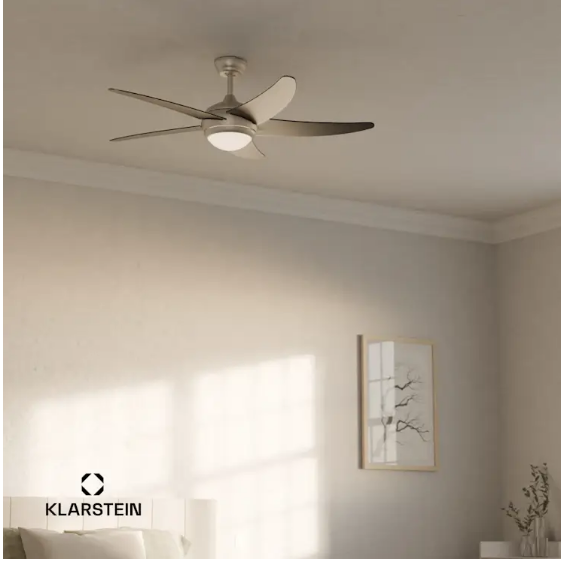 Потолочный вентилятор KLARSTEIN Bolero Smart 2в1 55 Вт 132 см (10046083) - фото 7 Потолочный вентилятор KLARSTEIN Bolero Smart 2в1 55 Вт 132 см (10046083) - фото 7