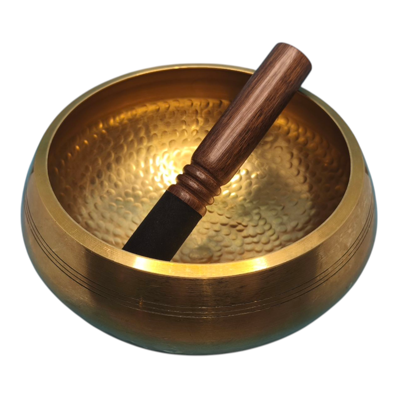 Чаша співаюча лита мідна з елементами ковки з резонатором 17 см (30895990)