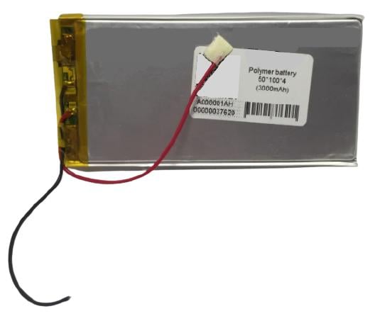 Аккумуляторная батарея 501004 3000 mAh 50х100х4 мм (000020501)