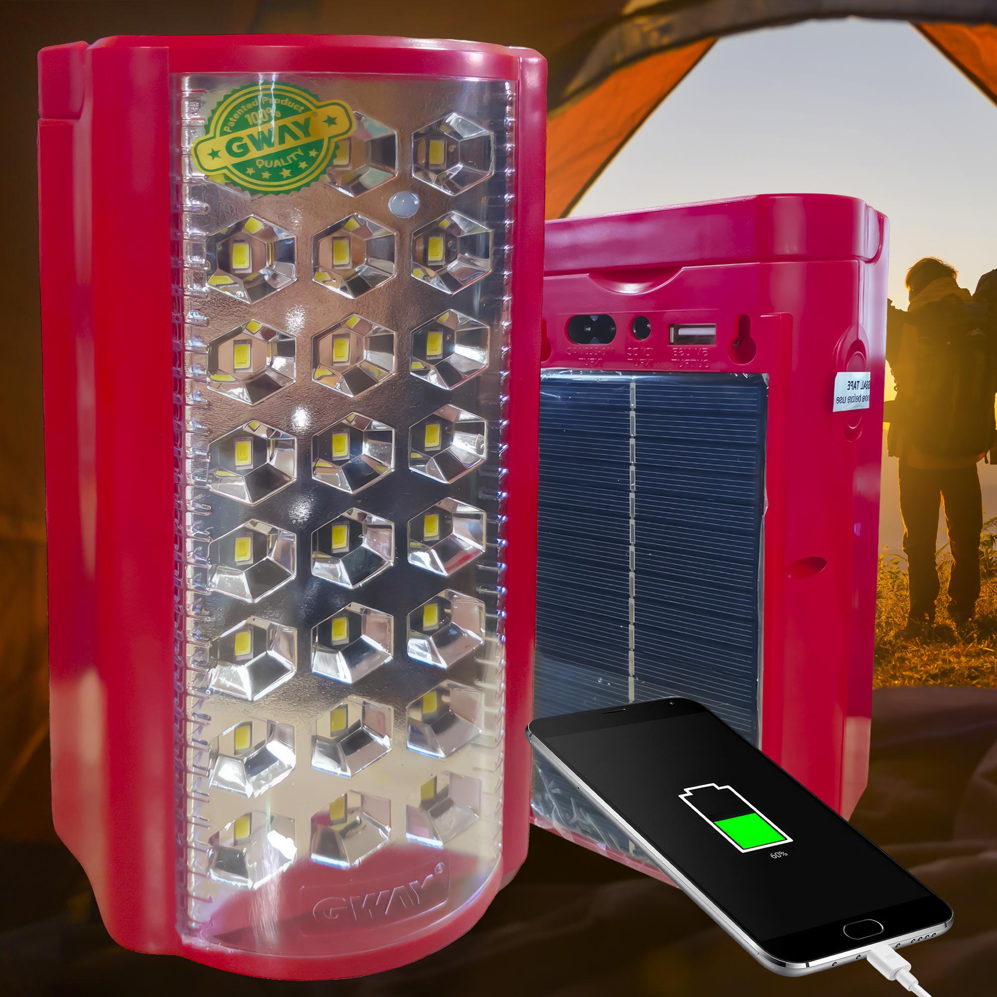 Ліхтар автономний акумуляторний GWAY GLS240S 24 LED - фото 4 Ліхтар автономний акумуляторний GWAY GLS240S 24 LED - фото 4