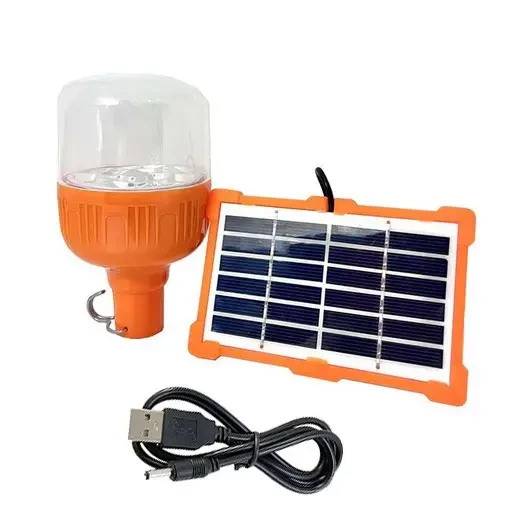 Фонарик аккумуляторный с солнечной панелью Golden Road GR-010 10W (2680356143)