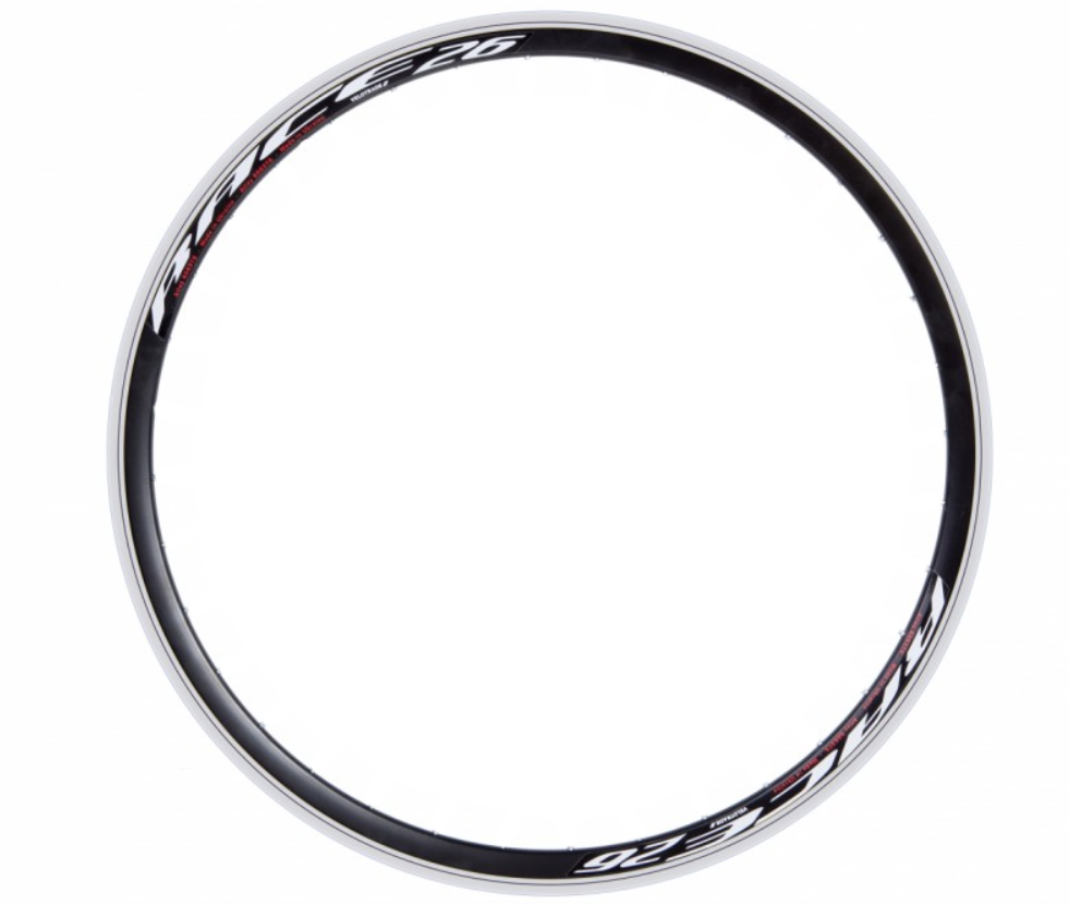 Обод на велосипед HLQC-04 AL 32H 14G двусторонний с проточкой под Vbr 26" Черный (RIM-26-083)
