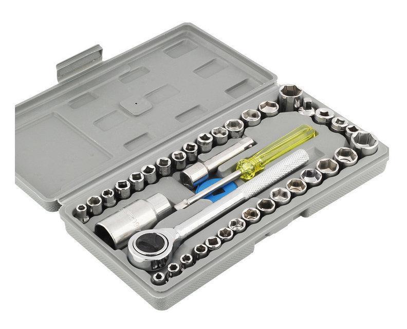 Набір інструментів для ремонту автомобіля 40 шт. (1-6-3831280) - фото 2 Набір інструментів для ремонту автомобіля 40 шт. (1-6-3831280) - фото 2