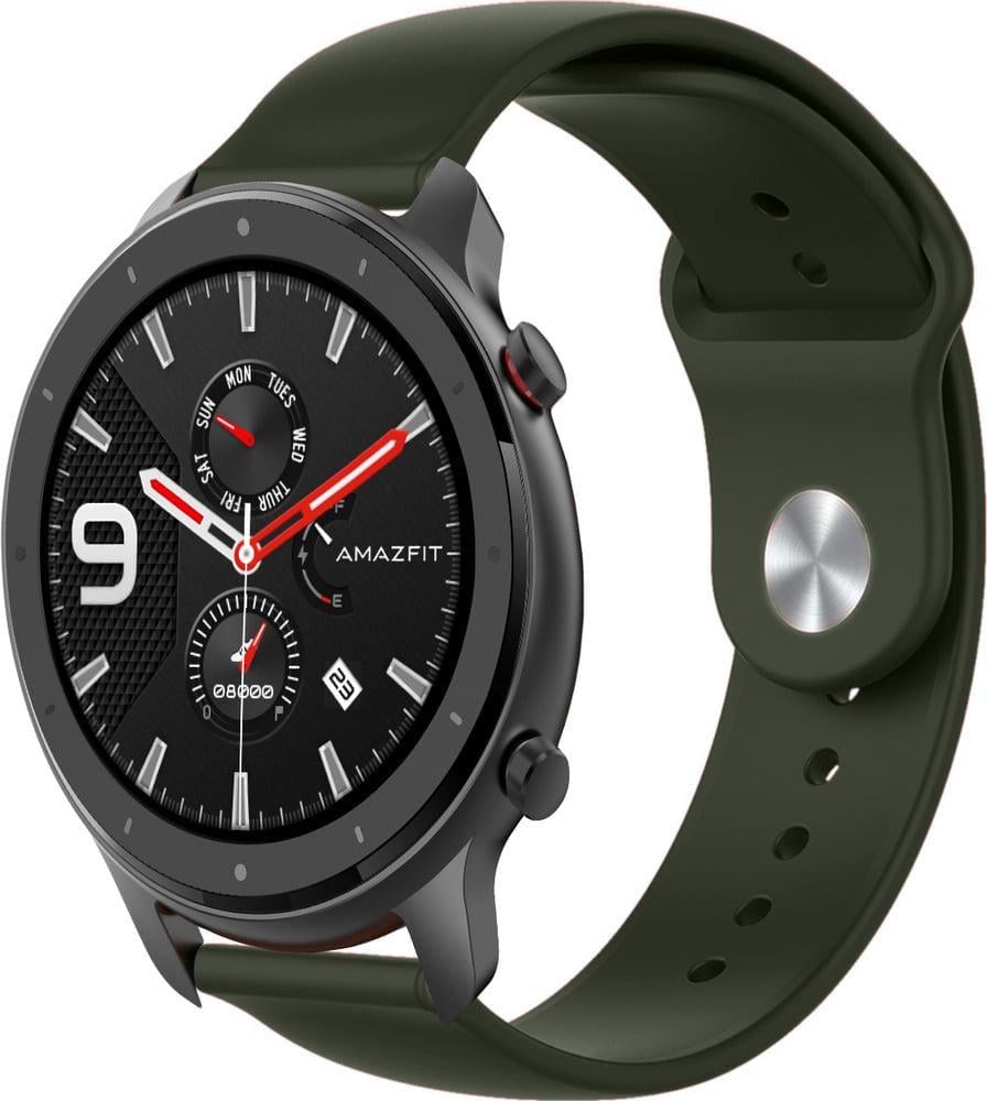 Ремешок Base для Amazfit GTR 47 мм Dark Olive (38992)