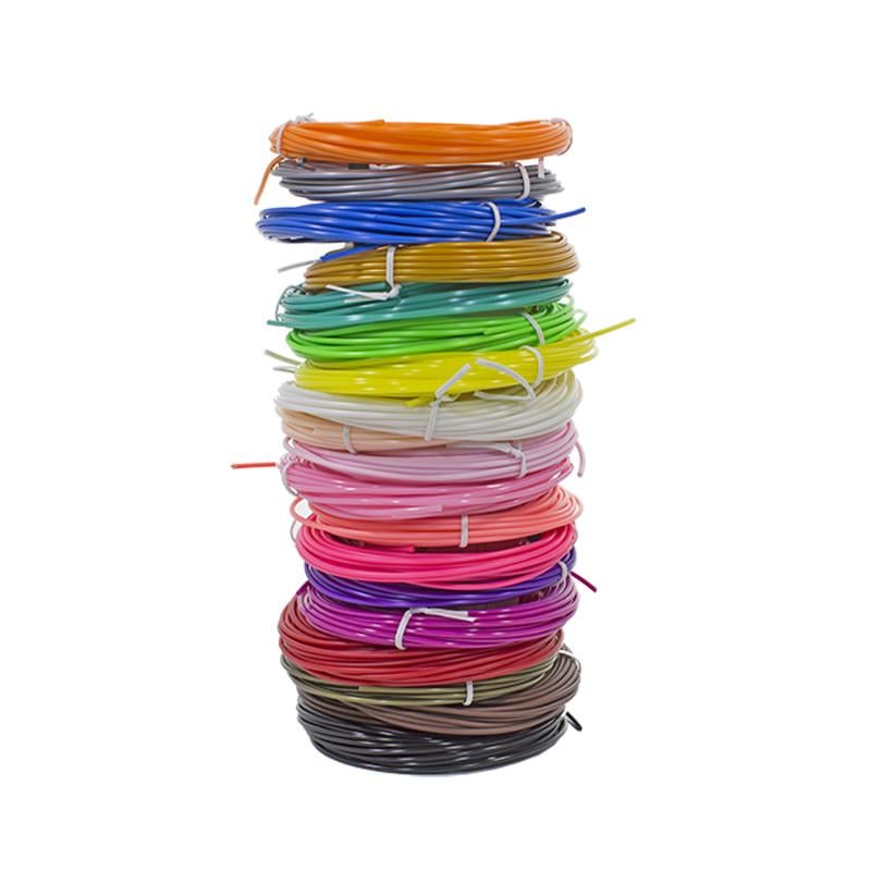 Набор PLA-пластика Kaiyiyuan 20 Цветов по 5 м нить для 3D-ручки (случайные цвета)