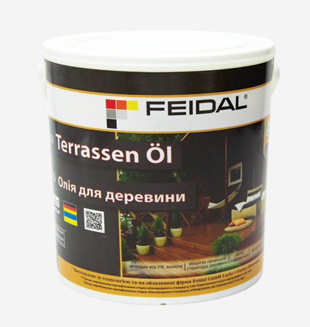 Масло для древесины Feidal Terrassen Öl 2,3 л
