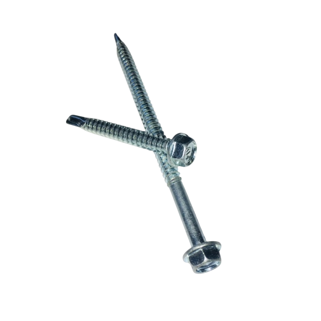 Саморіз по металу з шестигранною головкою та буром 4,8х75 мм (33145966)