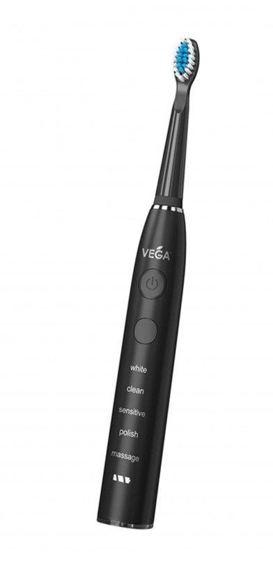 Ультразвуковая зубная щетка Vega VT-600 гарантия 1 год VT-600 Black - фото 2