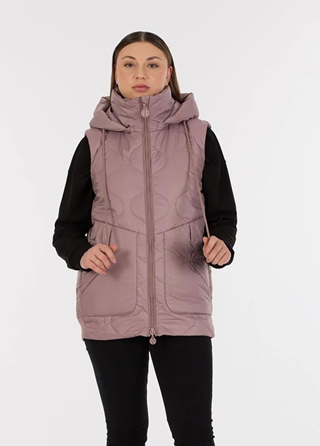 Жилет женский New Color 3185/70 4XL Коричневый (190 123)