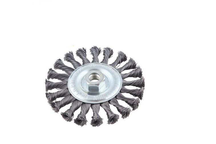 Щетка дискообразная пучки витой проволоки 125 мм М14х2