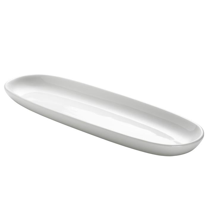 Тарелка для багета Maхwell Williams WHITE BASICS ROUND фарфоровая 40x12,5 см (2626990)