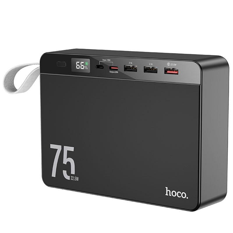 Повербанк Hoco J94 Overlord 22,5W 75000 mAh Black (00000058382_1)