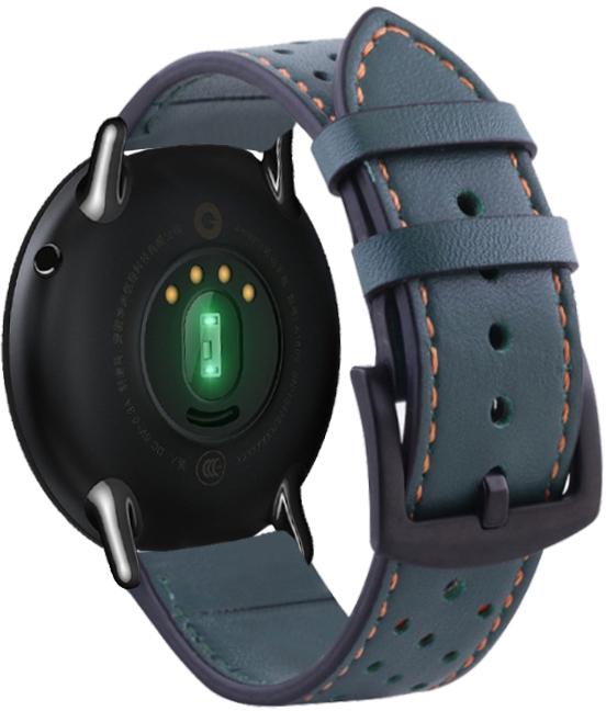 Ремешок кожаный Classico для Amazfit Pace Green (16920)