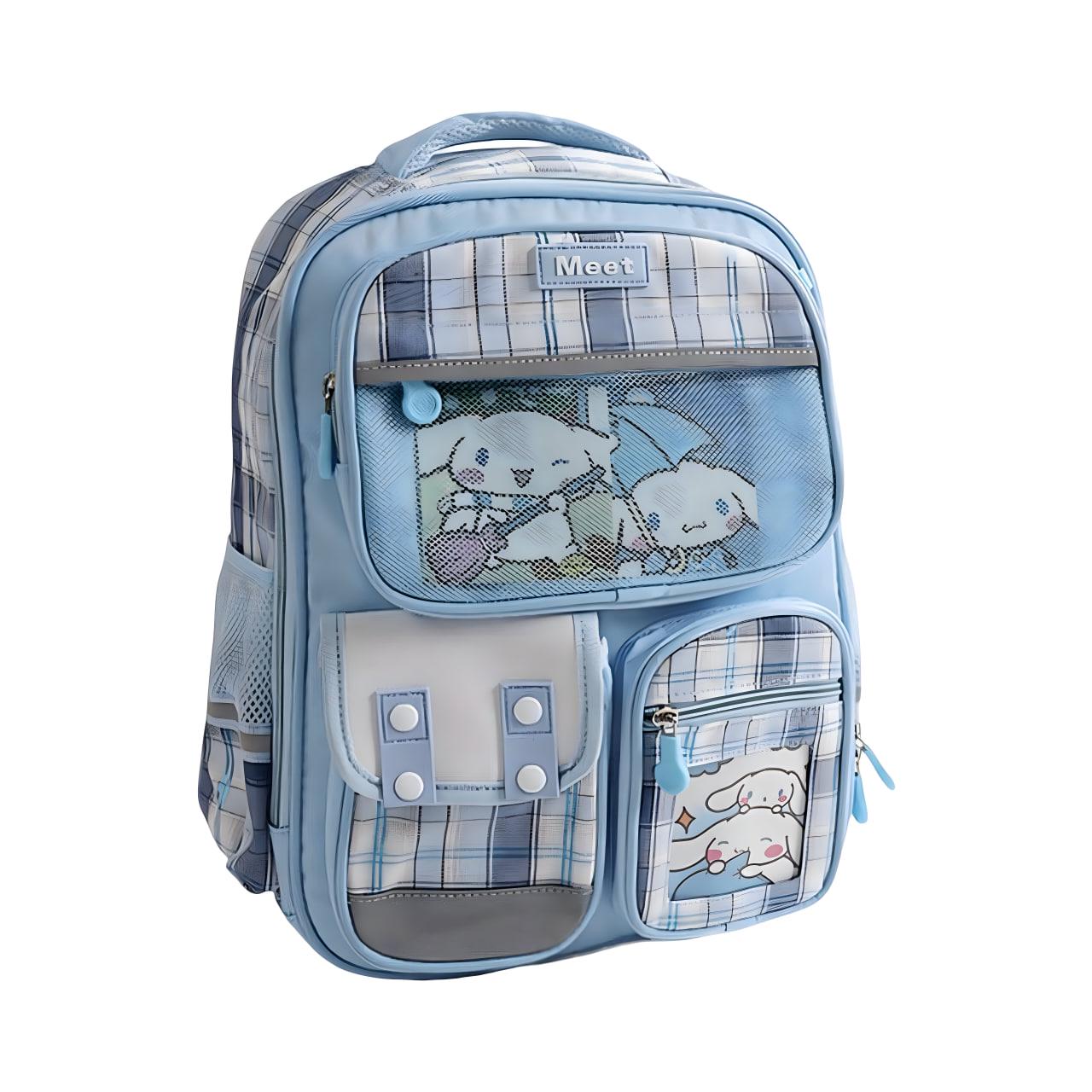 Рюкзак школьный детский Куроми и брелком C 72815-3 30х13x43 см (28948210)