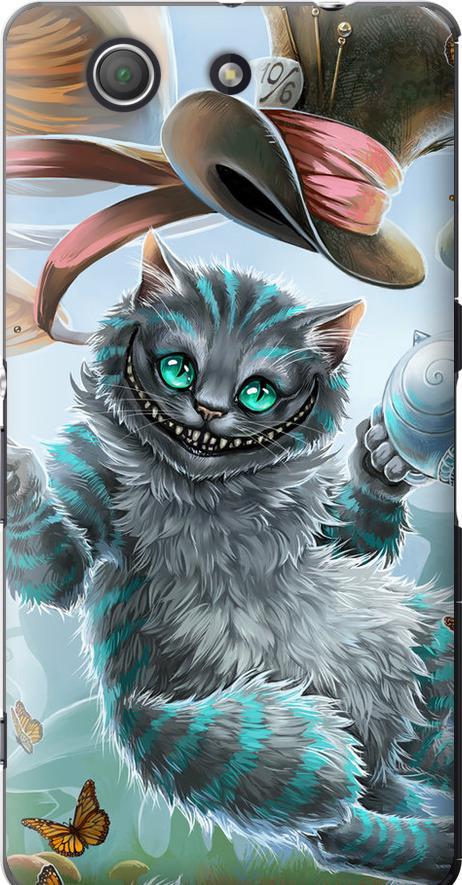 Чехол на Sony Xperia Z3 Compact D5803 Чеширский кот 2 (3993u-277-42517)