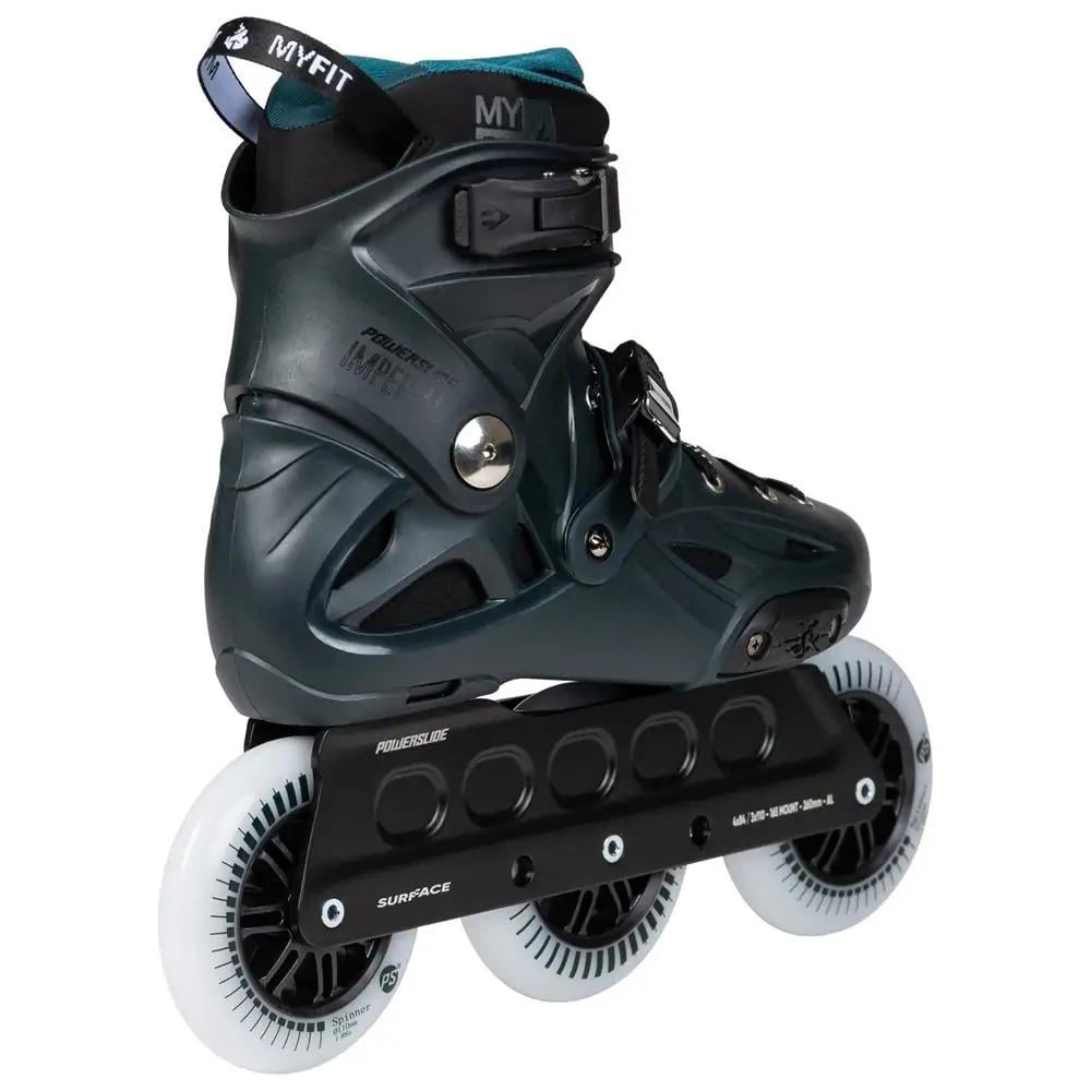 Ролики POWERSLIDE Imperial Darkteal 110 - фото 2
