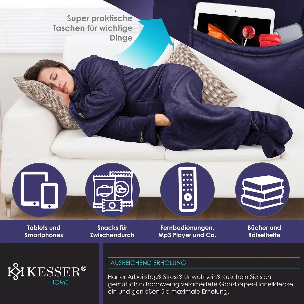 Ковдра-плед KESSER 200x140 см (225262457139vltt-200x140) - фото 6 Ковдра-плед KESSER 200x140 см (225262457139vltt-200x140) - фото 6