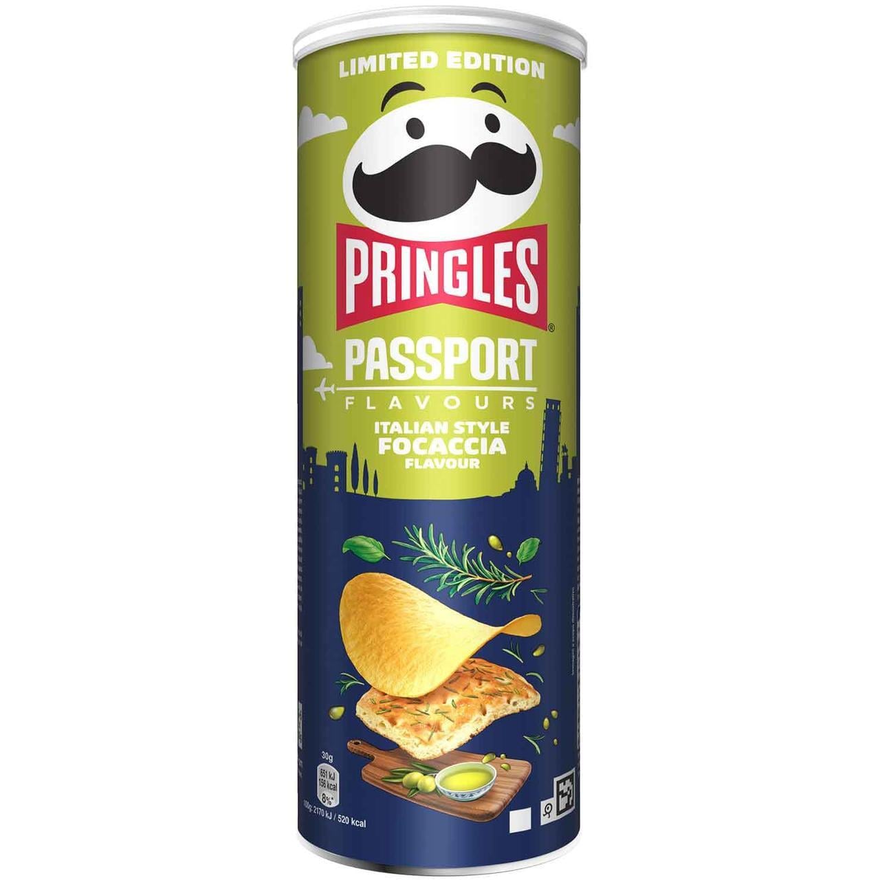 Чипси Pringles Passport Flavours Italian Style Focaccia 165 г (2367623319) Чипси Pringles Passport Flavours Italian Style Focaccia 165 г (2367623319)