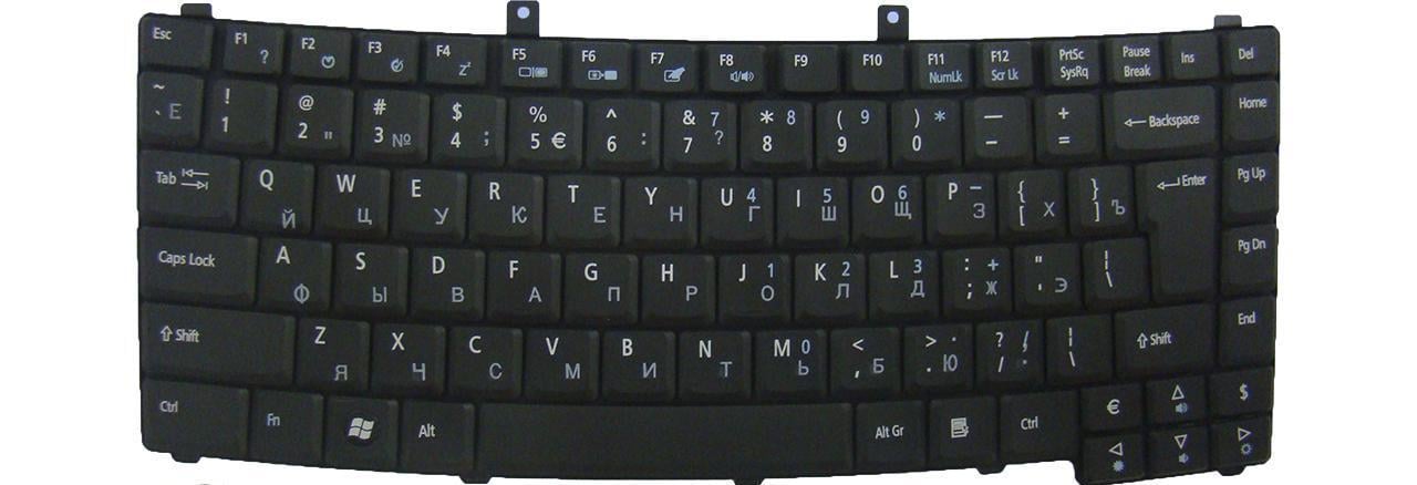 Клавиатура для ноутбука Acer TravelMate 4064WLMi матовая (KB.T5007.001)