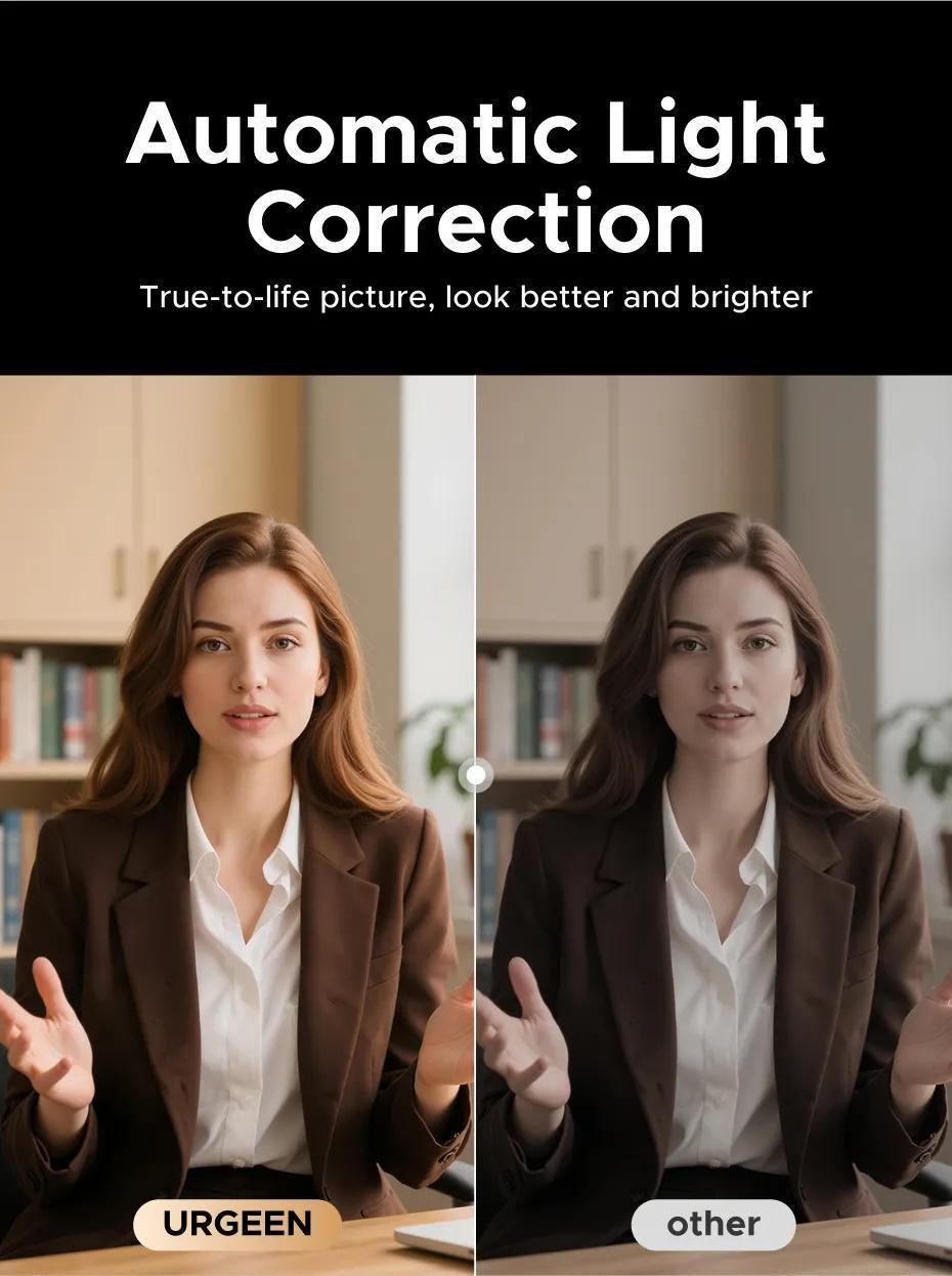 Веб-камера 4k Ugreen USB-C 2 м Серый (65381) - фото 13