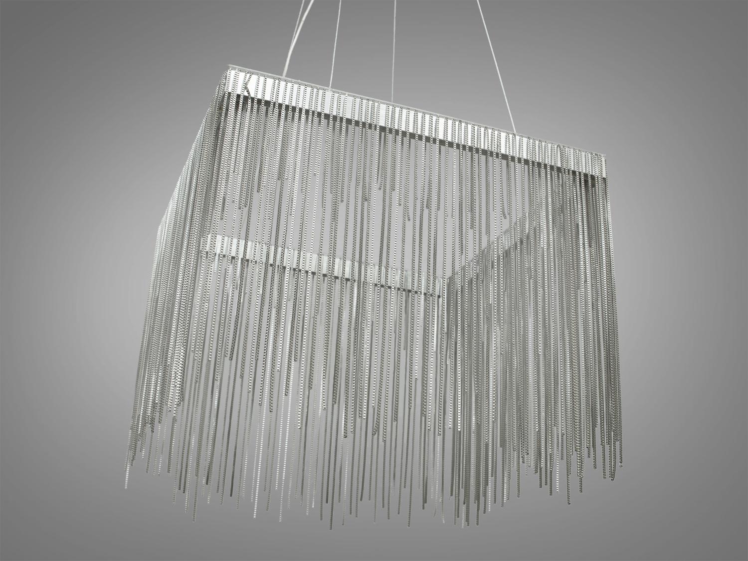 Люстра светодиодная 35 Вт Хром (LSD-400F-HR) - фото 3