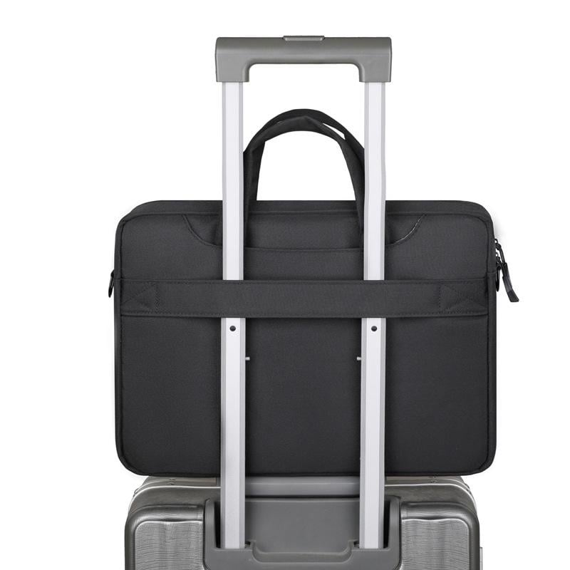 Сумка для ноутбука 17-17,3" протиударна велика Чорний (IBN048B) - фото 3 Сумка для ноутбука 17-17,3" протиударна велика Чорний (IBN048B) - фото 3