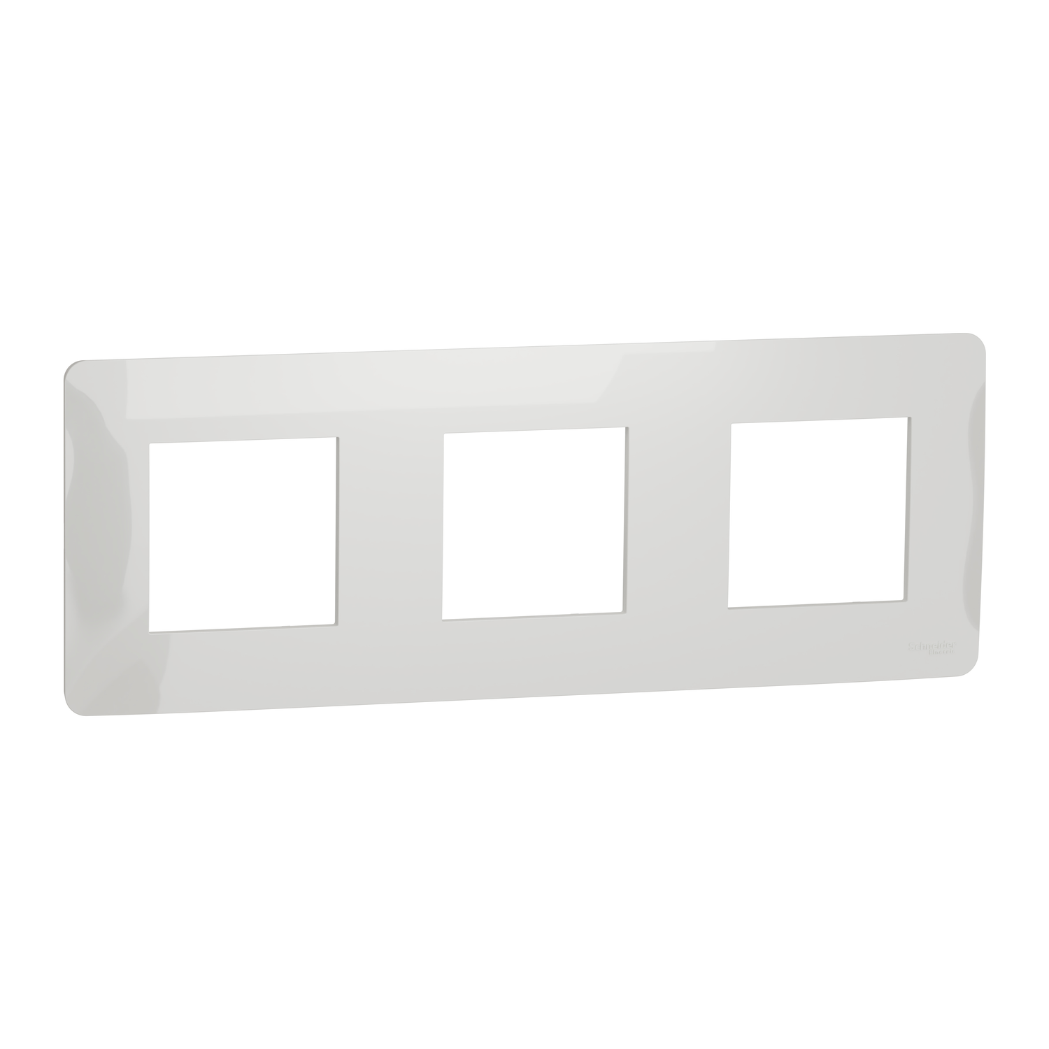 Рамка трехместная Schneider Electric Unica Studio Белый (NU200618)