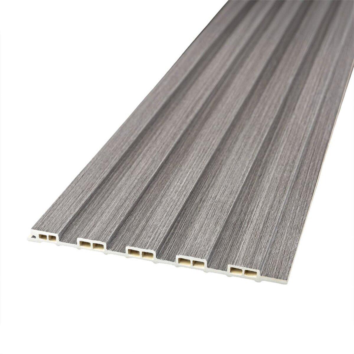 Рейка декоративна WPC стінова 3000х150х9 мм Сірий (SW-00001870)