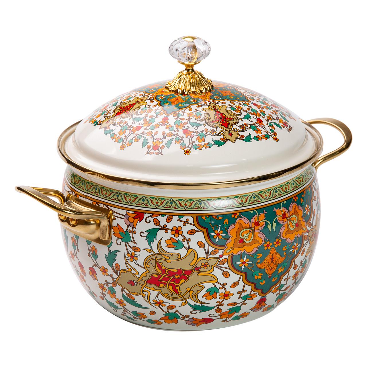 Кастрюля эмалированная для газовых и электрических плит 4 л (HP-2-115) - фото 2