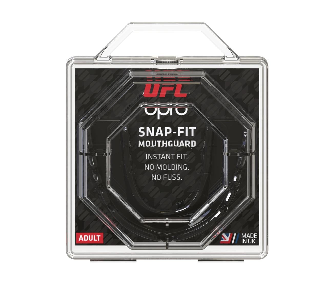 Капа Opro Snap-Fit UFC дитяча вік від до 10 Black (002263001) - фото 10