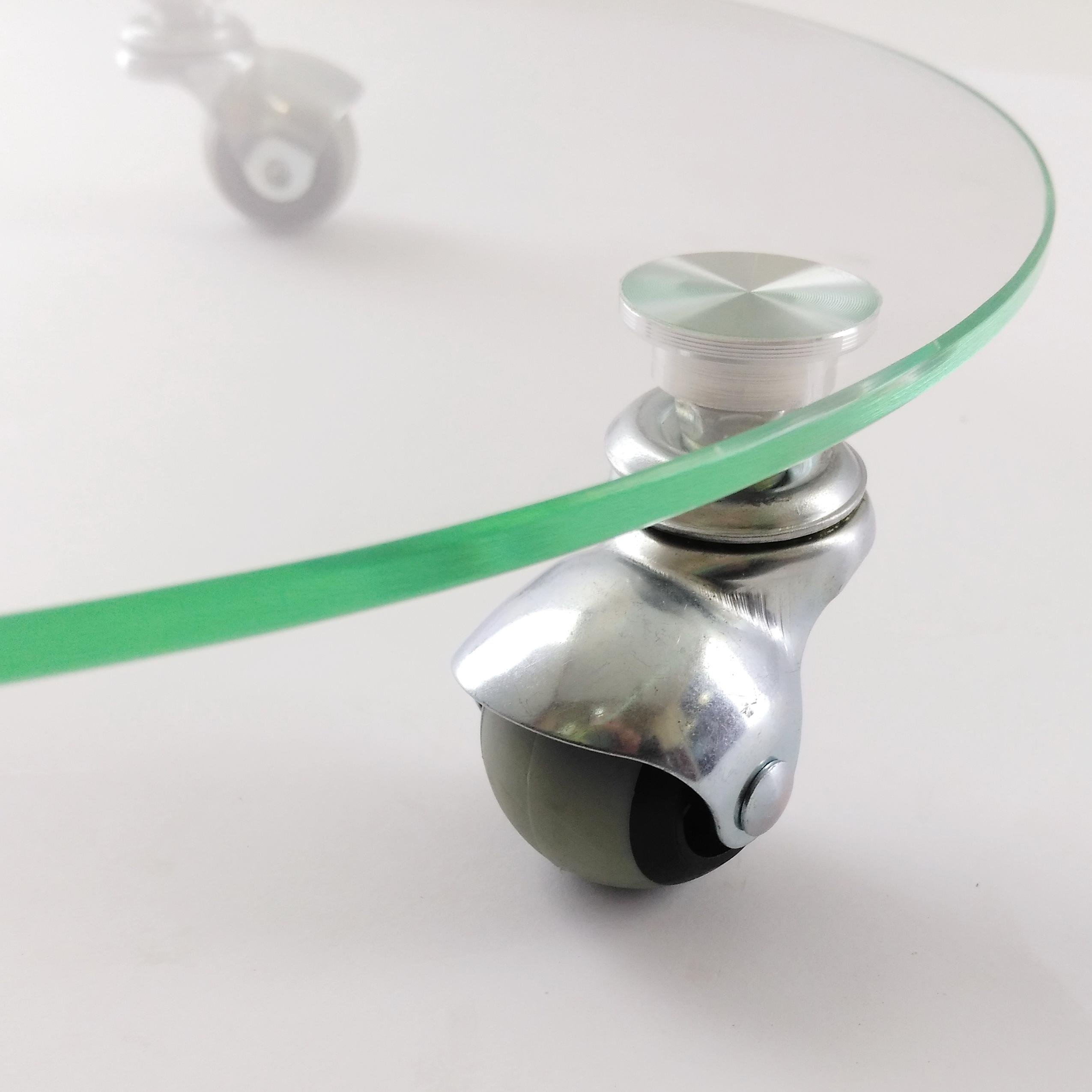 Підставка для квітів Commus ULTRA I 30 c8-10rez скляна на прогумованих коліщатках d30 (230000032) - фото 3 Підставка для квітів Commus ULTRA I 30 c8-10rez скляна на прогумованих коліщатках d30 (230000032) - фото 3