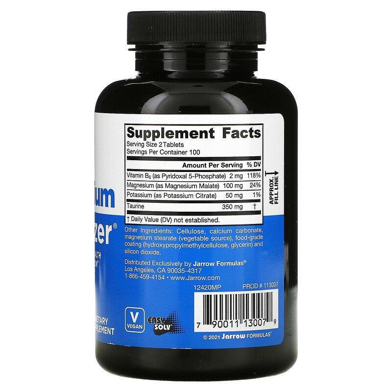 Оптимизатор магния Jarrow Formulas Magnesium Optimizer с витамином В6 200 таблеток - фото 2 Оптимизатор магния Jarrow Formulas Magnesium Optimizer с витамином В6 200 таблеток - фото 2