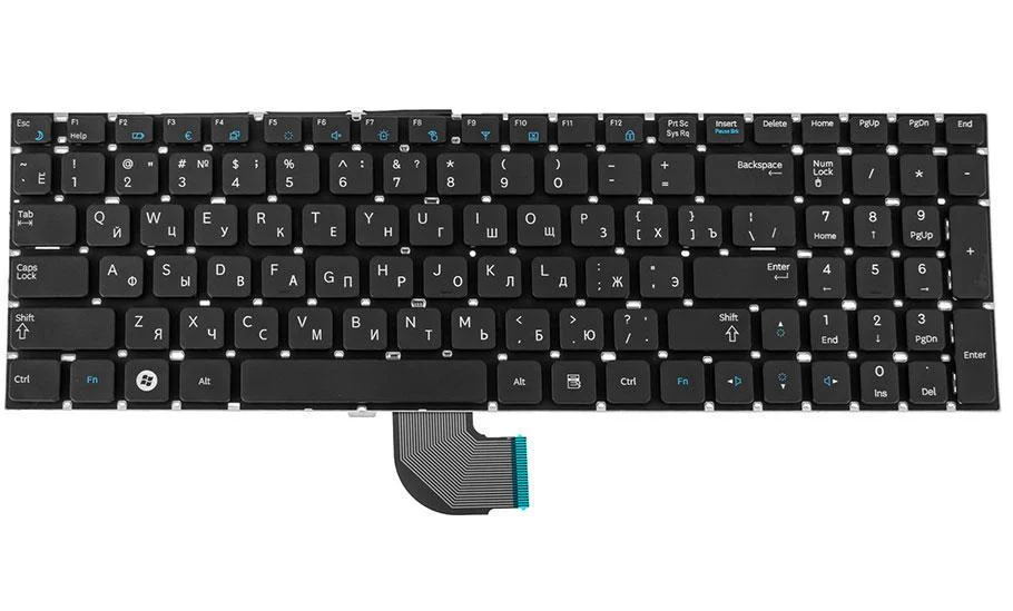Клавиатура для ноутбука Samsung NP-RF511 Черный (183704) Клавиатура для ноутбука Samsung NP-RF511 Черный (183704)
